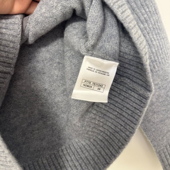 Chanel Light Gray Knit Cardigan - Picture 9 of 9